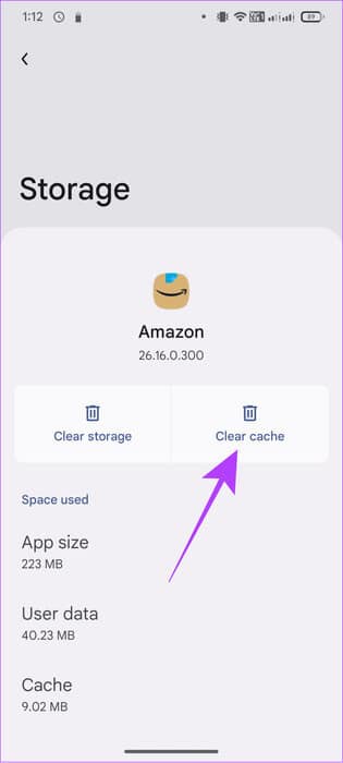 choose-clear-cache-2 10 طرق لإصلاح رمز الخطأ 5004 أو 5005 على Amazon Prime Video