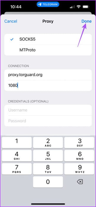 confirm-add-proxy-Telegram-iPhone-475x1024-1 كيفية إعداد اتصال الوكيل على Telegram على الهاتف المحمول وسطح المكتب