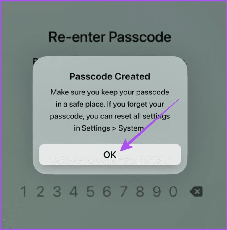 confirm-passcode-for-apple-tv-parental-controls-768x779-1 كيفية إعداد أدوات الرقابة الأبوية على Apple TV