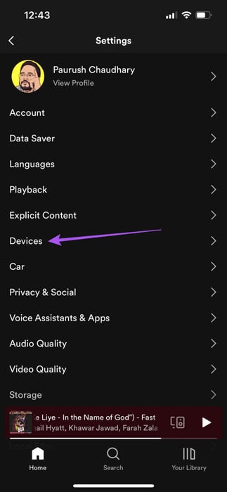 devices-settings-spotify-mobile-473x1024-1 أفضل 6 إصلاحات لعدم مزامنة Spotify بين الهاتف المحمول وسطح المكتب