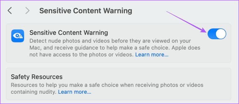 كيفية تمكين تحذير المحتوى الحساس على iPhone وiPad وMac - %categories
