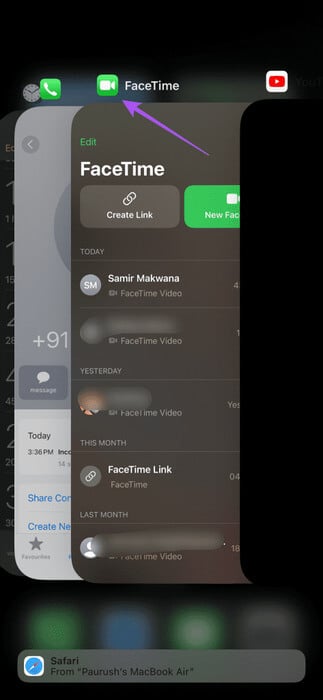 force-quit-facetime-on-iphone-473x1024-1 كيفية إرسال رسالة فيديو FaceTime على iPhone