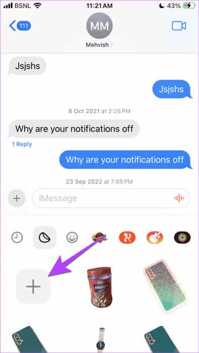 iOS-17-Stickers-Create-576x1024-1 19 أفضل ميزات ونصائح تطبيقي الرسائل وFaceTime على iOS 17.