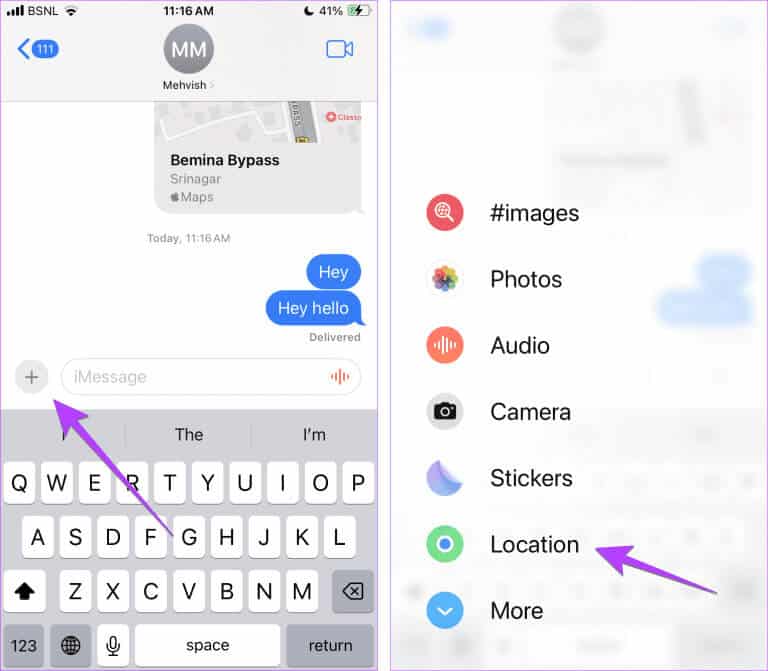 iOS-17-location-768x671-1 19 أفضل ميزات ونصائح تطبيقي الرسائل وFaceTime على iOS 17.