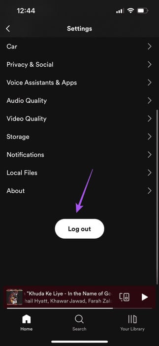 log-out-spotify-mobile-473x1024-1 أفضل 6 إصلاحات لعدم مزامنة Spotify بين الهاتف المحمول وسطح المكتب