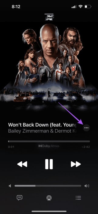 more-options-song-playback-apple-music-473x1024-1 iOS 17: ميزات Apple Music الجديدة التي يجب عليك تجربتها