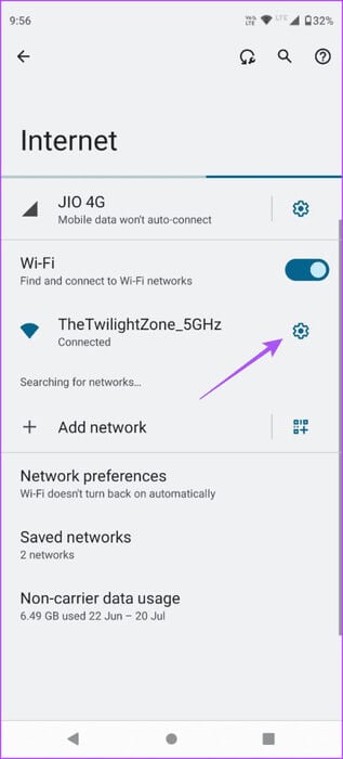 settings-wifi-android-463x1024-2 أفضل 6 إصلاحات لعدم مزامنة Spotify بين الهاتف المحمول وسطح المكتب
