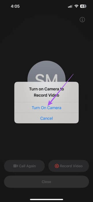 turn-on-camera-to-record-facetime-video-message-iphone-473x1024-1 كيفية إرسال رسالة فيديو FaceTime على iPhone