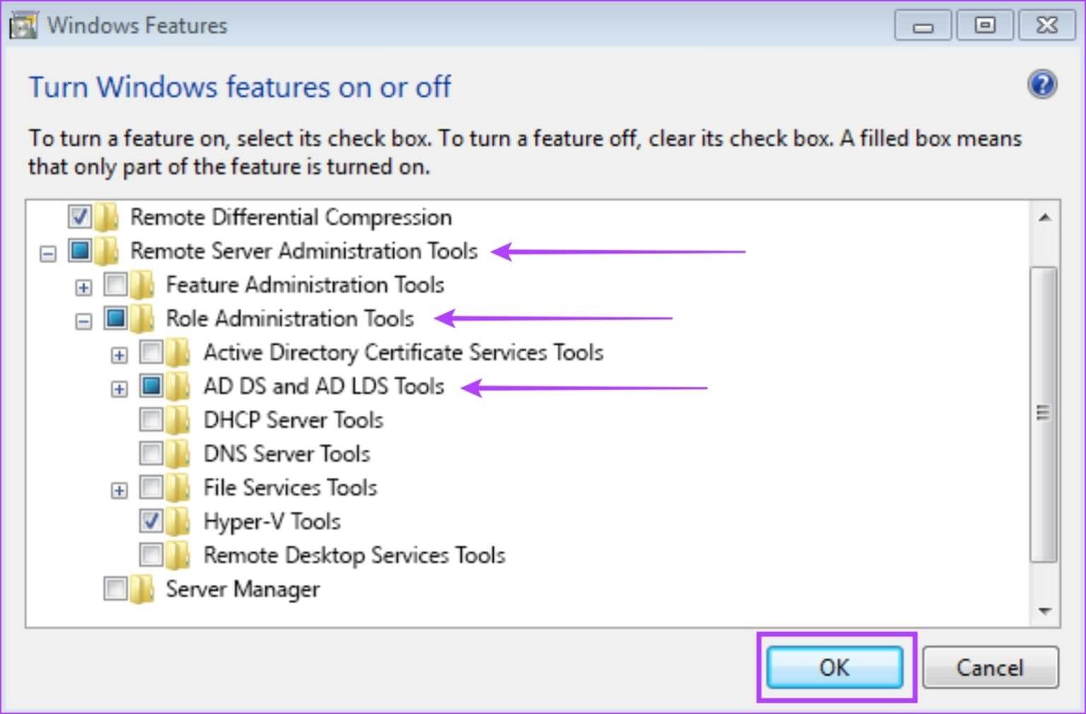 كيفية تثبيت مستخدمي Active Directory Users and Computers على Windows - %categories