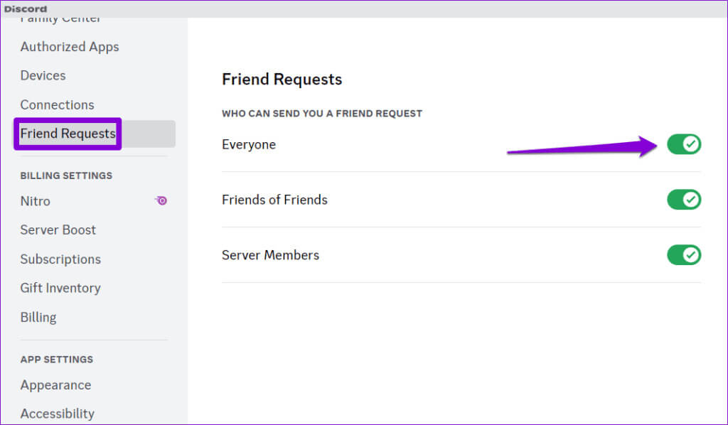 Allow-or-Block-Friend-Requests-on-Discord-1024x598-1 أفضل 6 طرق لإصلاح عدم عمل طلبات الصداقة في Discord