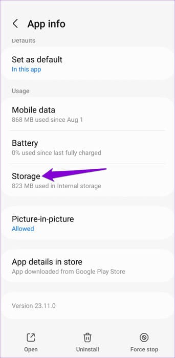 Amazon-Music-Storage-on-Android-500x1024-1 أفضل 9 طرق لإصلاح عدم تنزيل Amazon Music على Android وiPhone