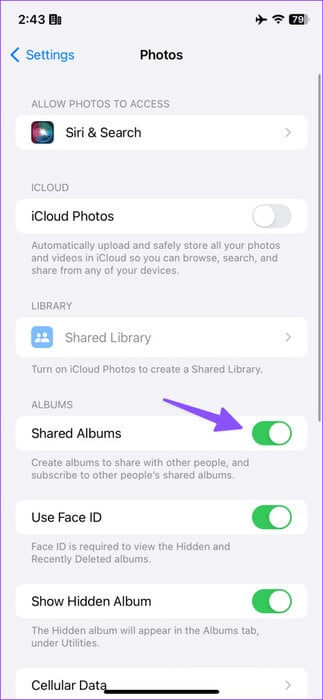 Apple-Photos-shared-album-not-showing-up-3-473x1024-1 أفضل 8 طرق لإصلاح عدم عرض Apple Photos للألبومات المشتركة