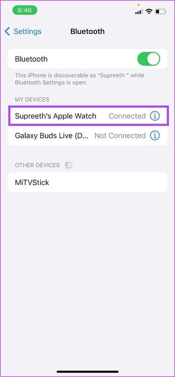 Apple-Watch-Connected كيفية تعطيل وقت التوقف على Apple Watch