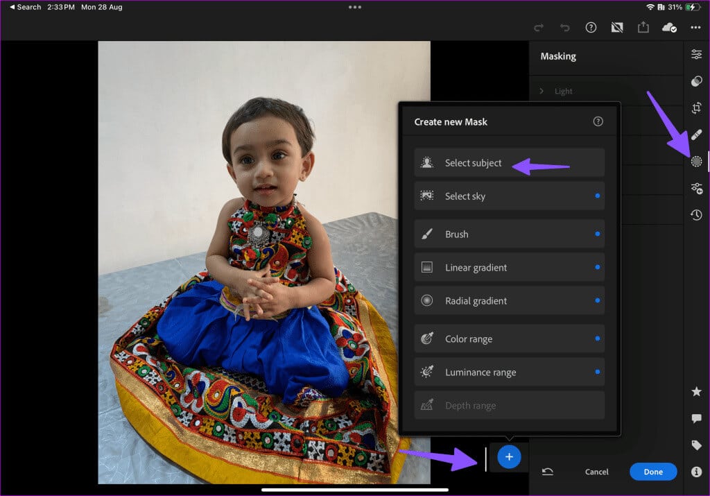 Blur-Background-in-Adobe-Lightroom-9-1024x715-1 كيفية طمس الخلفية في Adobe Lightroom