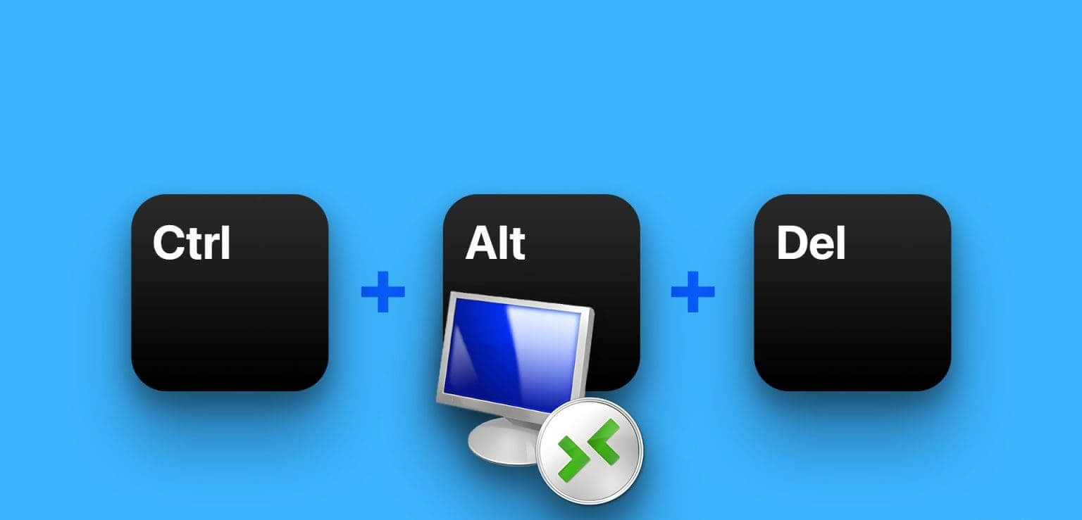 CTRL-ALT-DEL-on-Windows-Keyboard-1536x864-1 كيفية استخدام CTRL + ALT + DEL في سطح المكتب البعيد على Windows