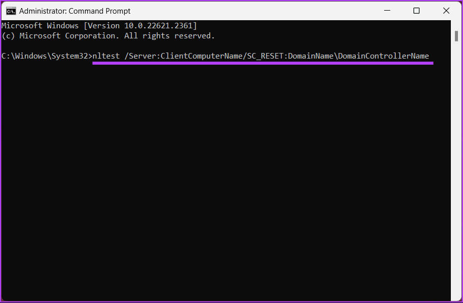 Change-Domain-Controller-On-Windows_12 كيفية تغيير وحدة تحكم المجال على Windows