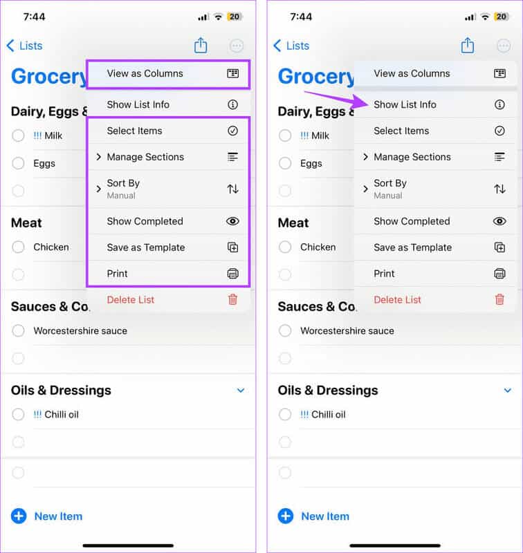 كيفية إنشاء ومشاركة قائمة التسوق على iPhone - %categories