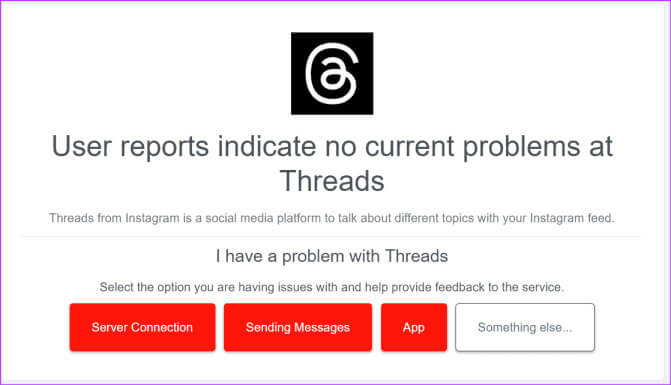 Check-Threads-server-status-671x385-1 9 طرق لإصلاح عدم عمل او استمرار تعطل تطبيق Threads
