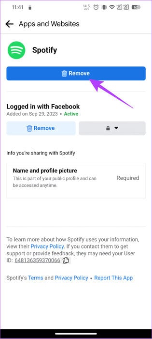Choose-Remove-2-692x1536-1 كيفية تغيير البريد الإلكتروني على Spotify على جهاز الكمبيوتر والهاتف المحمول