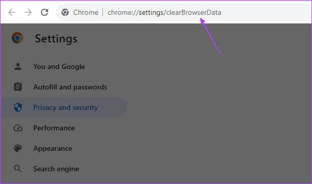 Chrome-browser-data-page أهم 7 إصلاحات لخطأ Err_Cache_Miss على Google Chrome وFirefox