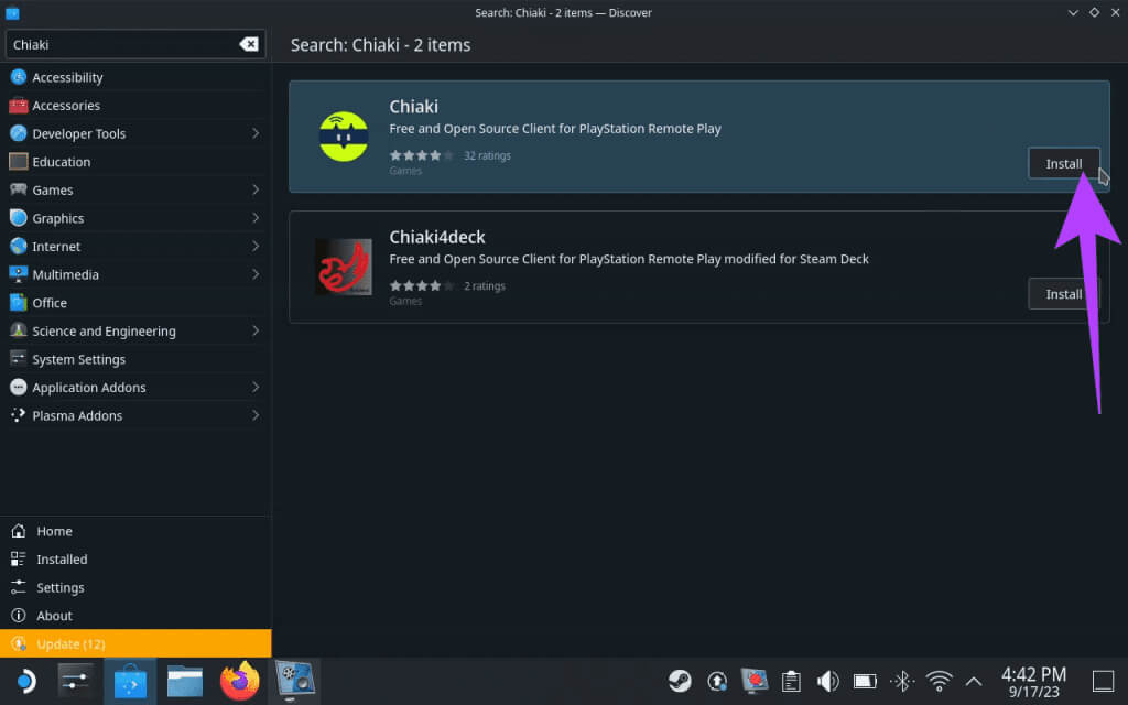 Click-on-Install-3-1024x640-1 اللعب عن بعد في Steam Deck: قم ببث الكمبيوتر الشخصي أو PS5 إلى Steam Deck