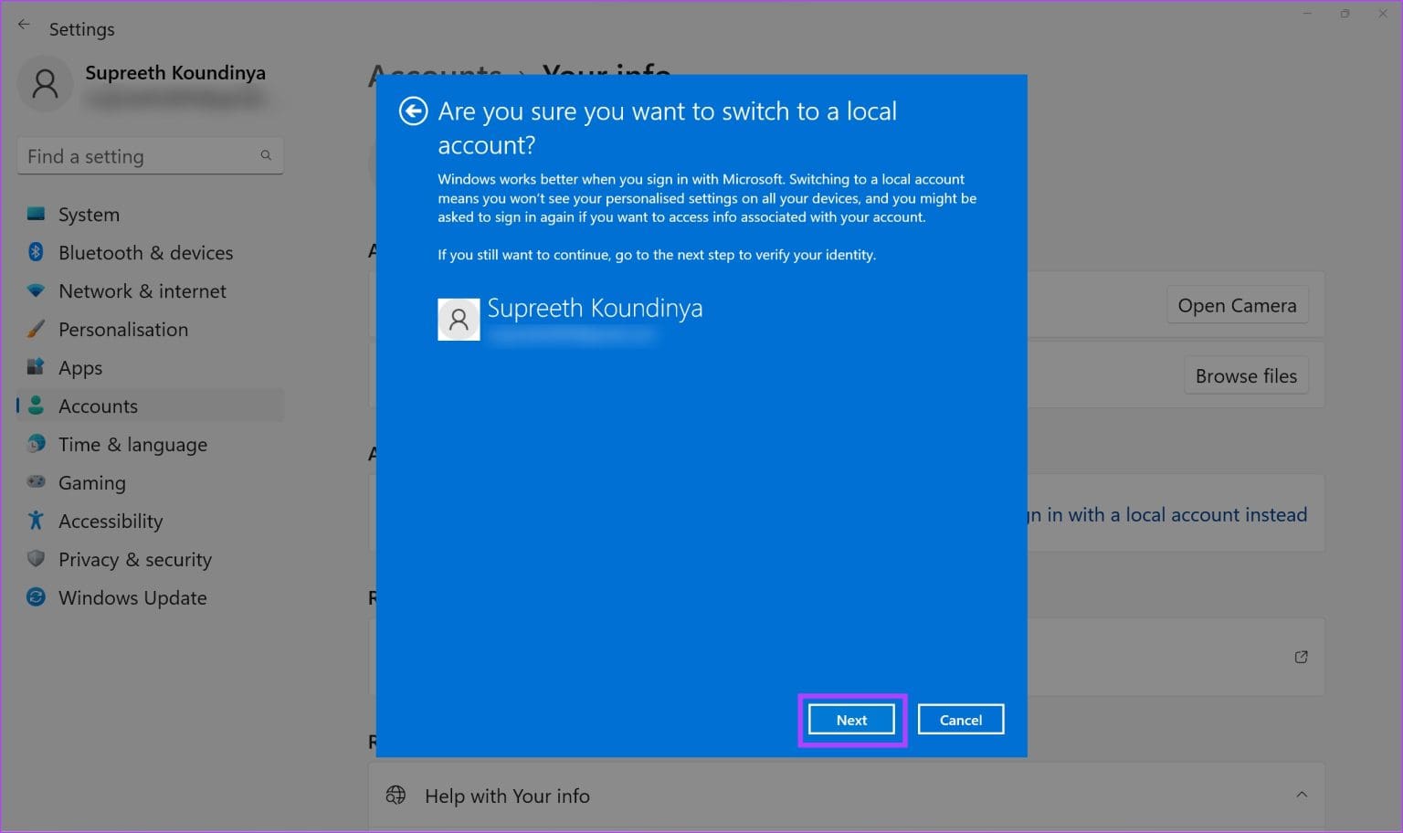 Click-on-Next-to-Confirm-Switch-1-1536x912-1 11 إصلاح لعدم توفر أو عدم عمل خيار Windows Hello Fingerprint