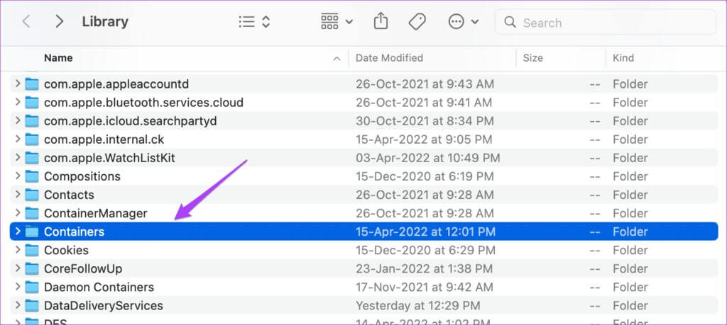 Click_on_Containers_mac-1024x459-1 أفضل 6 إصلاحات لعدم فتح Microsoft Word على iPhone وiPad وMac