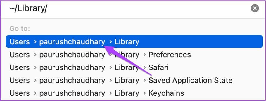 Click_on_library_option-Mac أفضل 6 إصلاحات لعدم فتح Microsoft Word على iPhone وiPad وMac