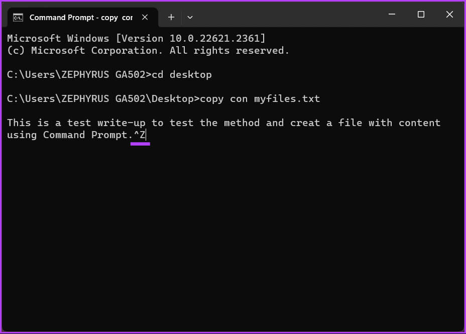 Create-a-Folder-or-File-from-Windows-Command-Prompt_2 كيفية إنشاء مجلد أو ملف باستخدام موجه أوامر Windows