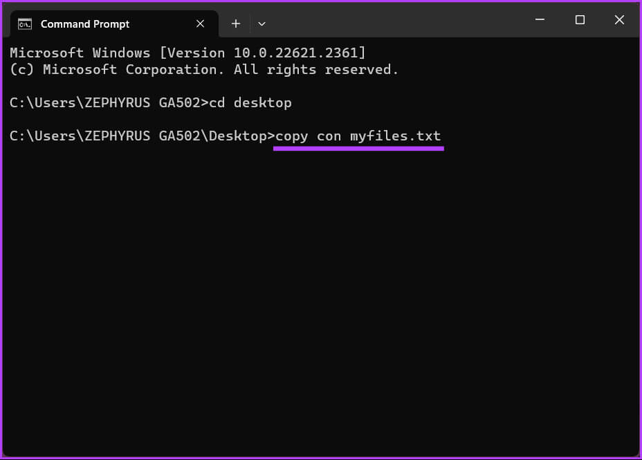 Create-a-Folder-or-File-from-Windows-Command-Prompt_7 كيفية إنشاء مجلد أو ملف باستخدام موجه أوامر Windows