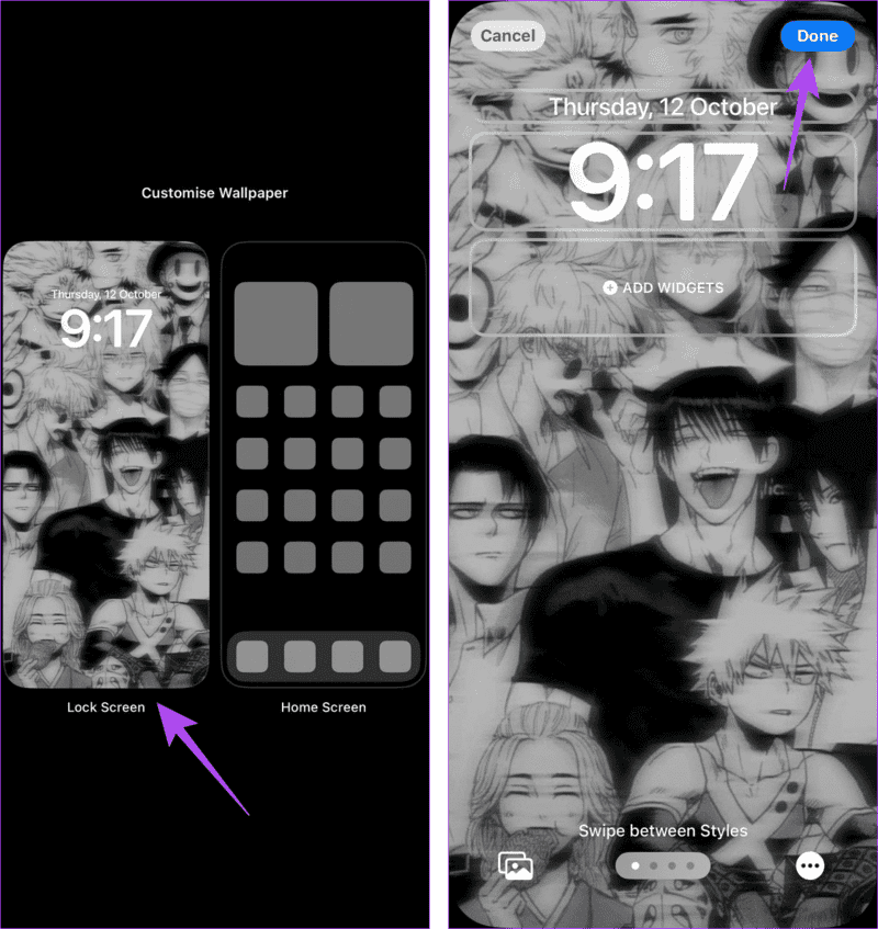Customize-iPhone-Wallpaper 9 طرق لإصلاح اختفاء الخلفية على iPhone