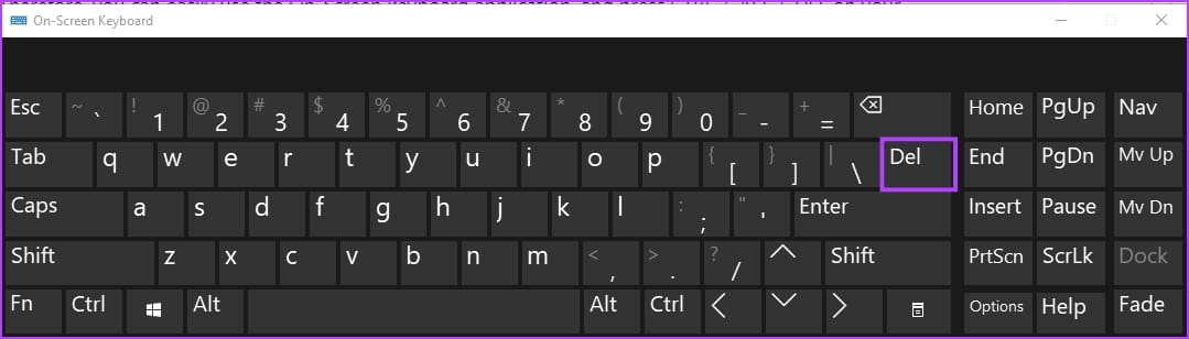 DEL-in-OSK كيفية استخدام CTRL + ALT + DEL في سطح المكتب البعيد على Windows