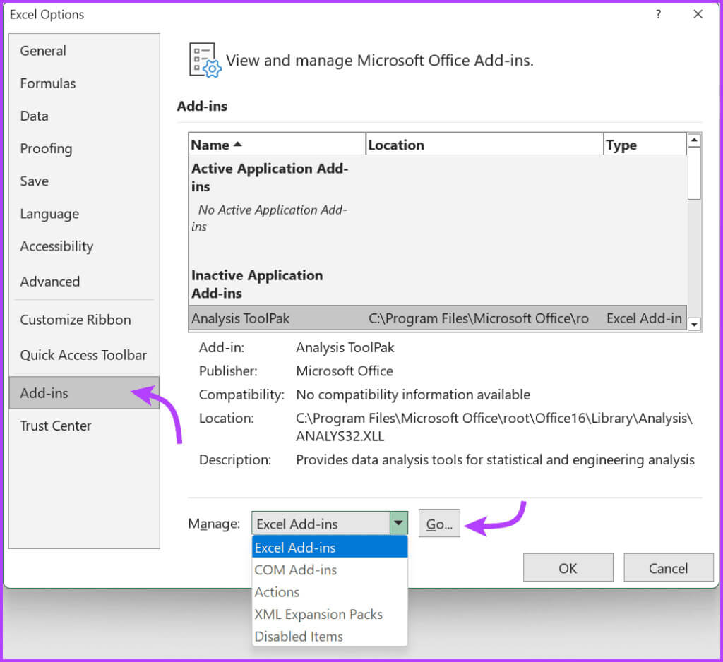 Disable-COM-Add-ins-To-Stop-Excel-from-Freezing-3-1024x938-1 9 طرق سهلة لإصلاح عدم استجابة أو بطئ Excel
