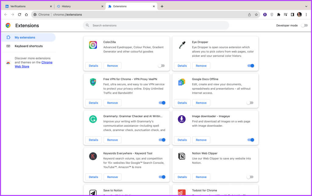 Disable-Your-Browser-Extensions-1024x642-1 كيفية إصلاح عدم سماح LinkedIn بإرسال الرسائل