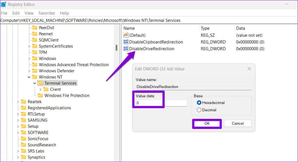 Edit-DWORD-in-Registry-5-1024x556-1 5 إصلاحات لعدم عمل النسخ واللصق لسطح المكتب البعيد على Windows