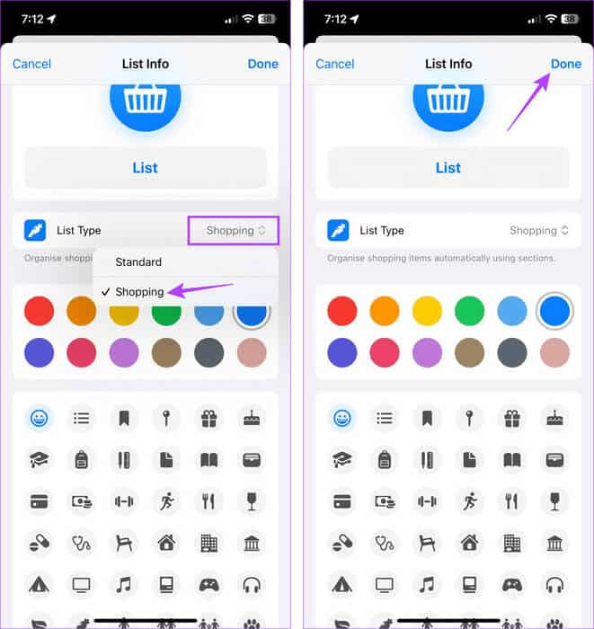Edit-List-details 7 طرق لإصلاح عدم عمل قائمة التسوق (قائمة البقالة) على iPhone