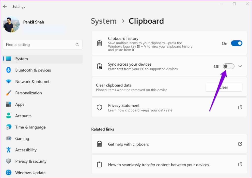 Enable-Clipboard-Sync-on-Windows-11-1024x724-1 5 إصلاحات لعدم عمل النسخ واللصق لسطح المكتب البعيد على Windows