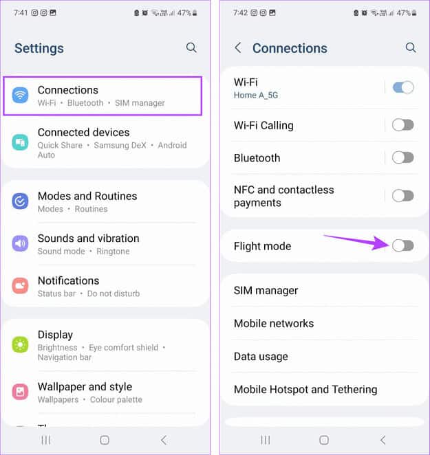 Enable-Flight-Mode ما هو وضع الطيران على هاتفك وكيفية تمكينه أو تعطيله