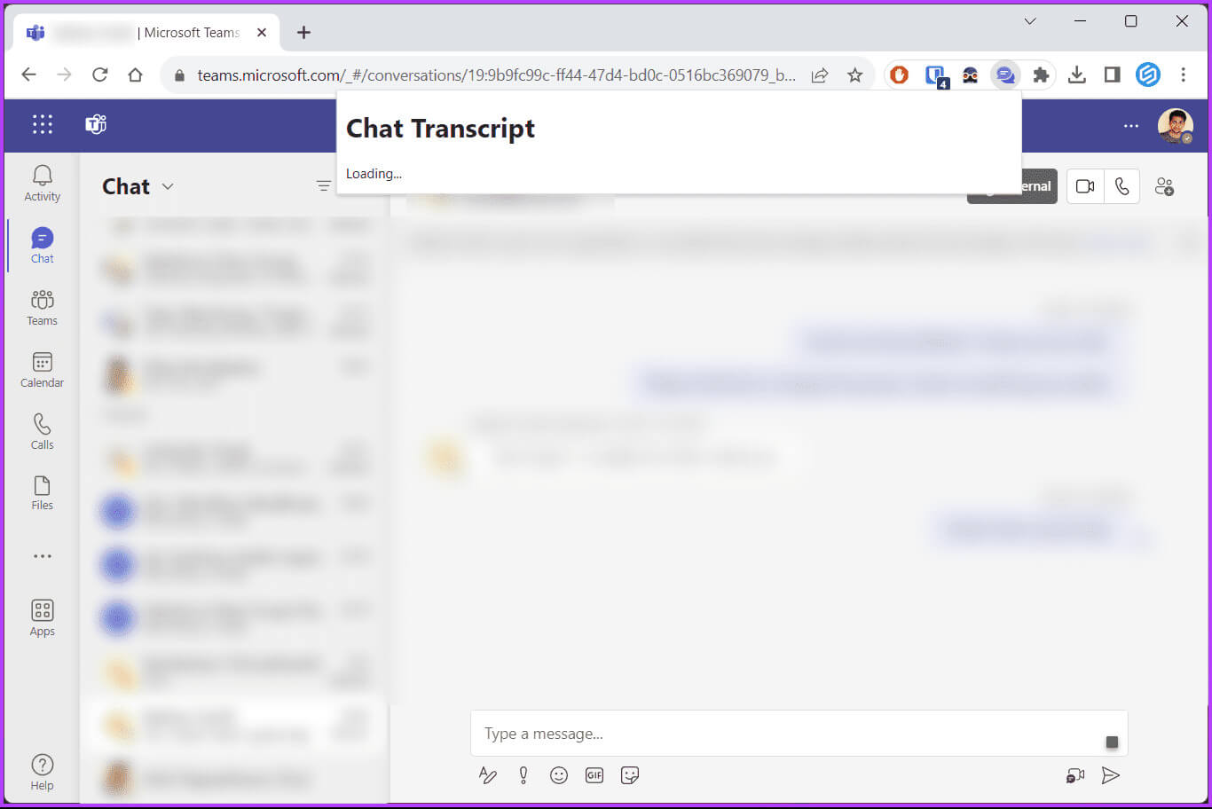 Export-Teams-Chat-History_5 6 طرق لتصدير سجل دردشة Microsoft Teams