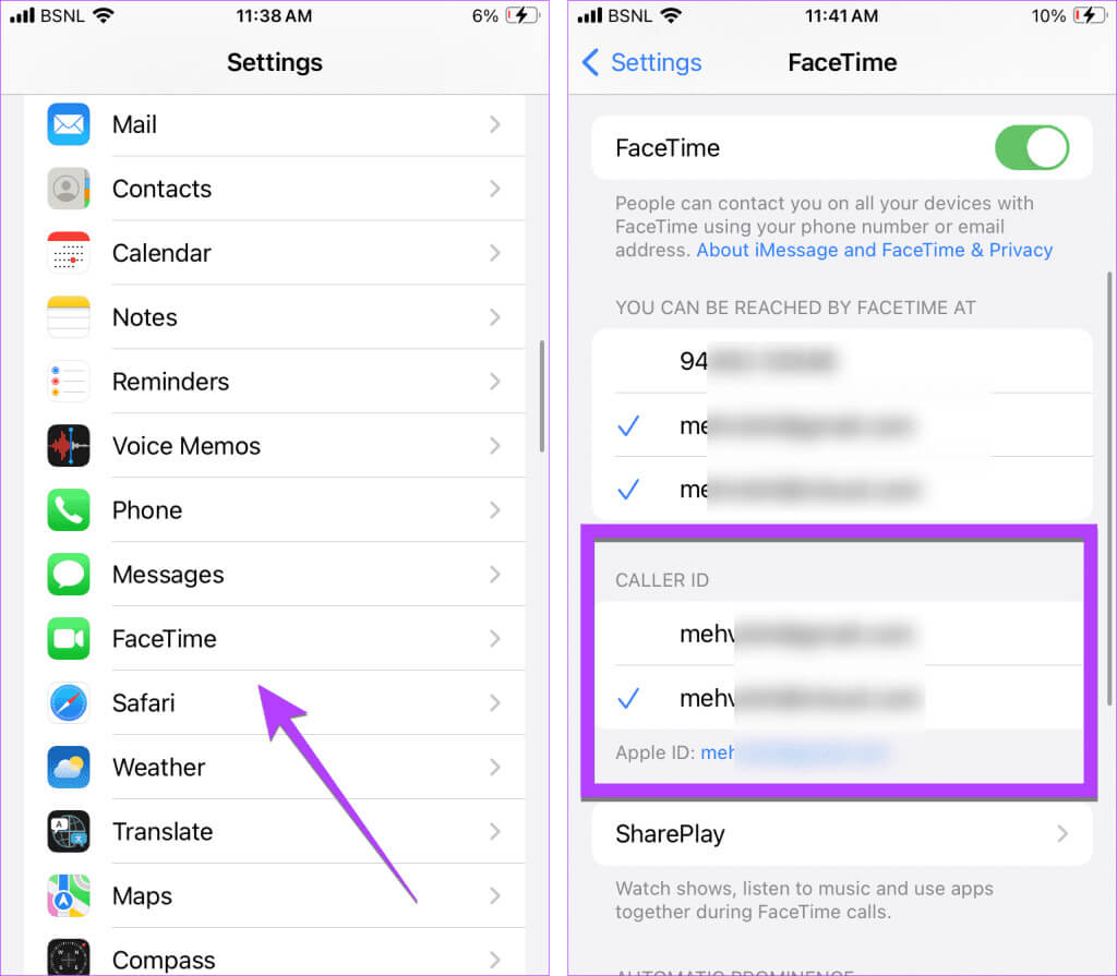 FaceTime-caller-id-1024x895-1 ماذا يعني يجب تمكين صور FaceTime على كلا الجهازين
