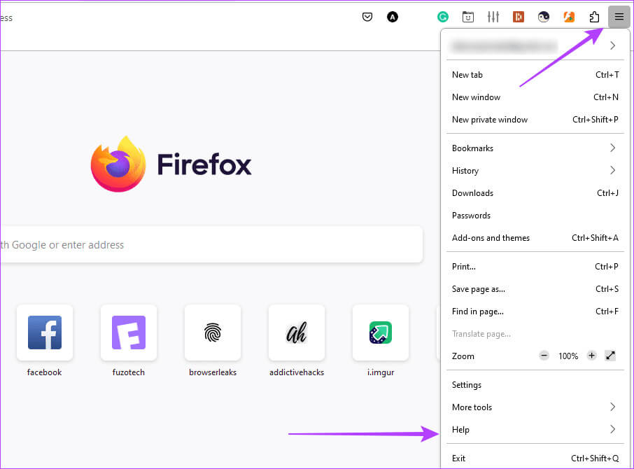 Firefox-help-page أهم 7 إصلاحات لخطأ Err_Cache_Miss على Google Chrome وFirefox