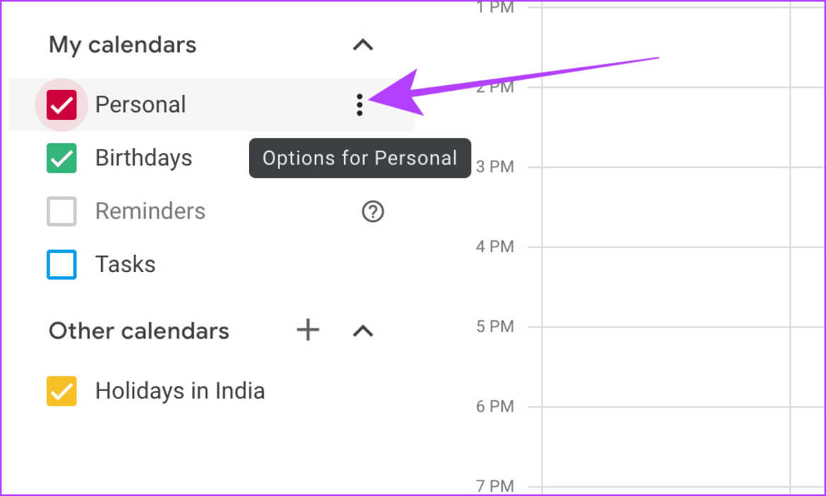 Google-Calendar-on-Web كيفية استخدام ومشاركة Google Calendar على iPhone