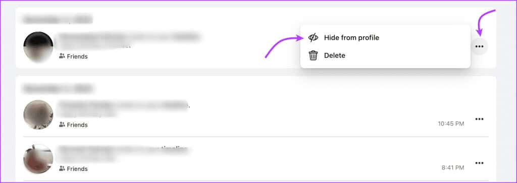 Hide-Previous-Posts-From-Facebook-Profile-2-1024x363-1 كيفية إخفاء جميع المنشورات على Facebook عن الجمهور أو الأصدقاء