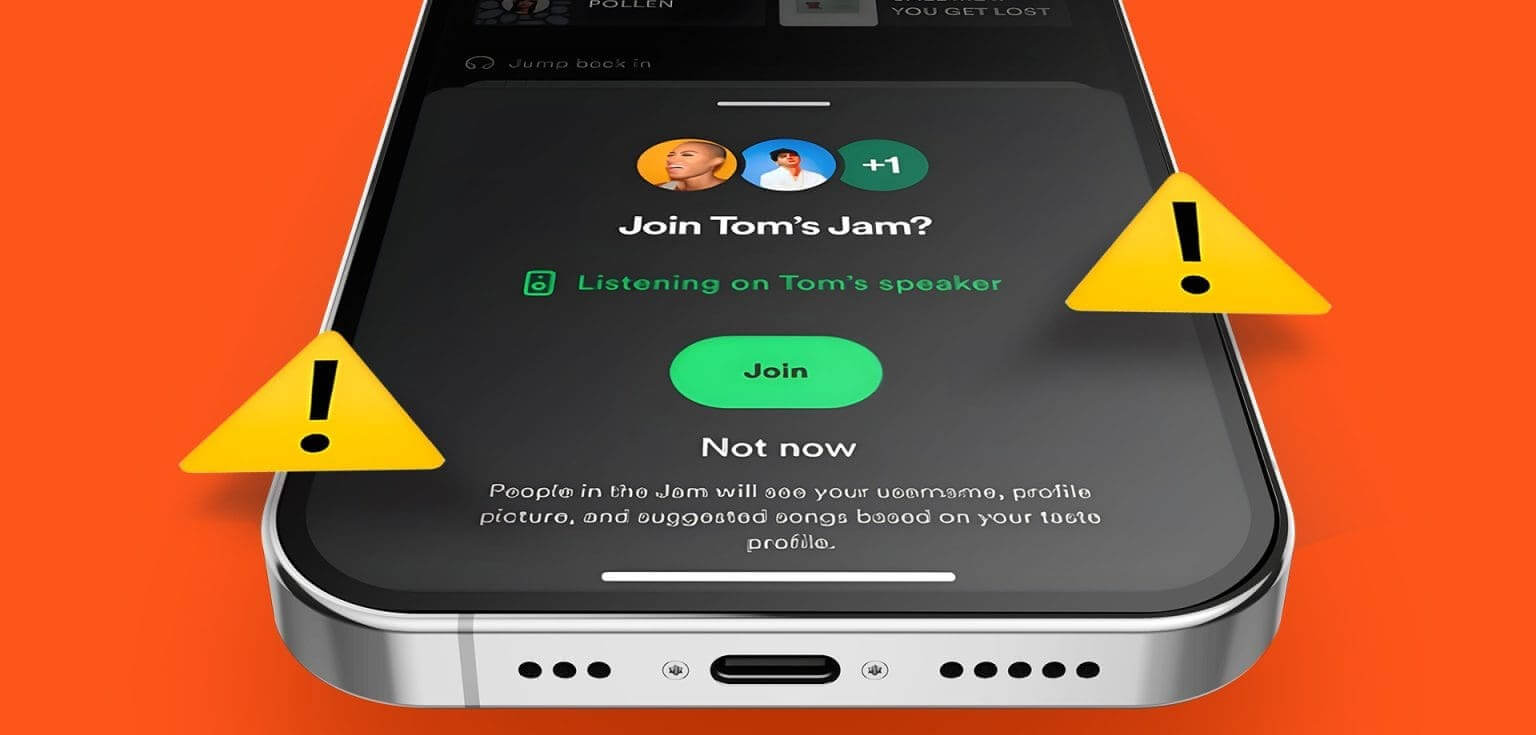 How-to-Fix-Spotify-Jam-Not-Working-or-Unavailable-on-Android-and-iPhone-1536x864-1 10 طرق لإصلاح عدم عمل أو عدم توفر Spotify Jam