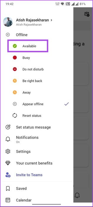 How-to-Keep-Microsoft-Teams-Status-Green-All-the-Time_5 4 طرق لإصلاح استمرار Microsoft Teams في الظهور بعيدًا