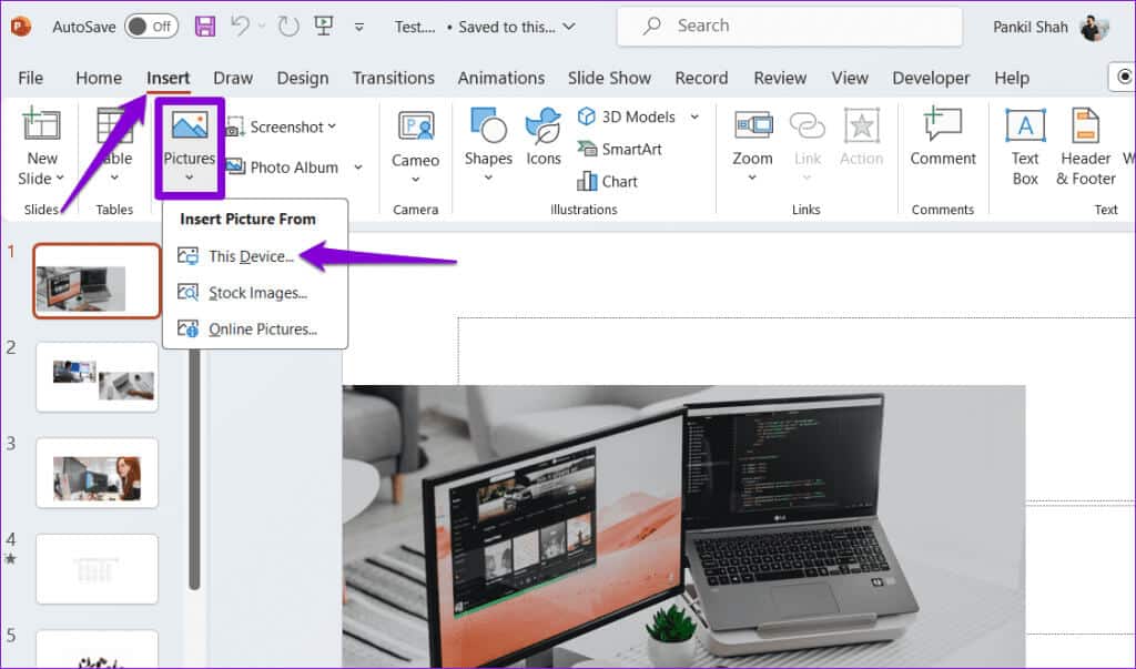 Insert-Pictures-in-PowerPoint-1-1024x603-1 أفضل 8 إصلاحات لعدم عرض PowerPoint للصور على Windows
