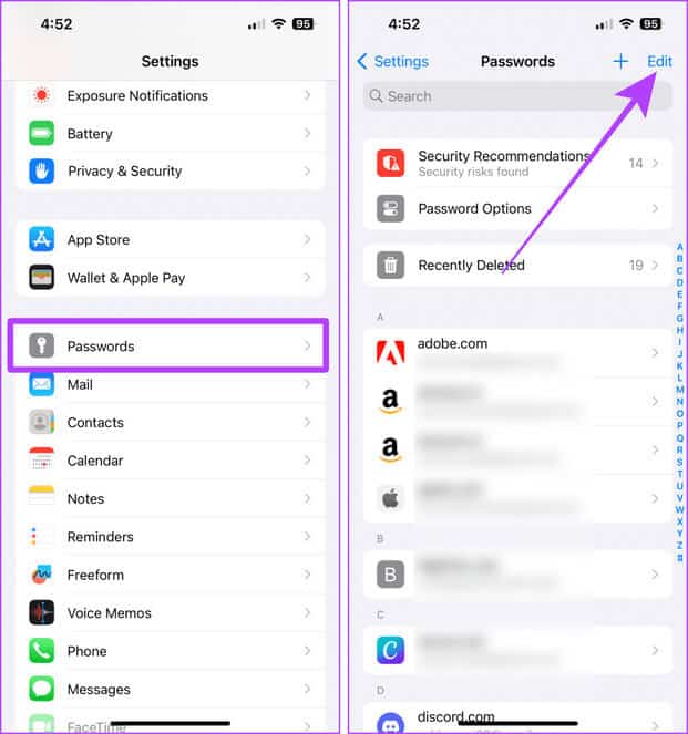 Keychain-Passwords-iPhone 5 نصائح نهائية لجعل هاتف iPhone أكثر أمانًا