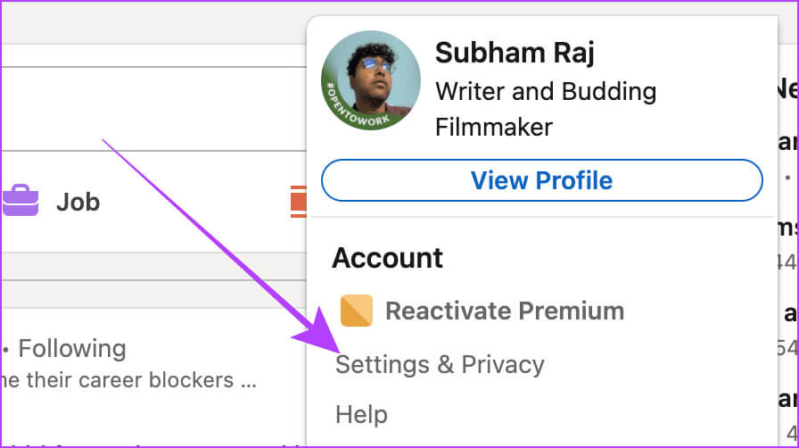 LinkedIn-Profile-Options-1 طريقتان لعرض الملفات الشخصية على LinkedIn بشكل مجهول أو بدون حساب
