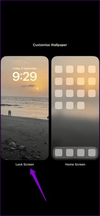 Lock-Screen-Wallpaper-on-iPhone-474x1024-1 أفضل 6 إصلاحات لعدم عمل التبديل العشوائي للصور على شاشة القفل على iPhone