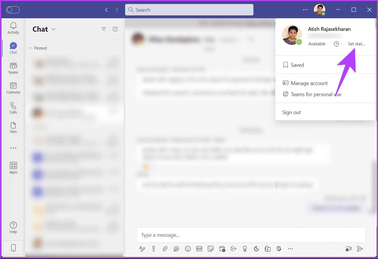 Microsoft-Teams-Keeps-Showing-Away_5 4 طرق لإصلاح استمرار Microsoft Teams في الظهور بعيدًا